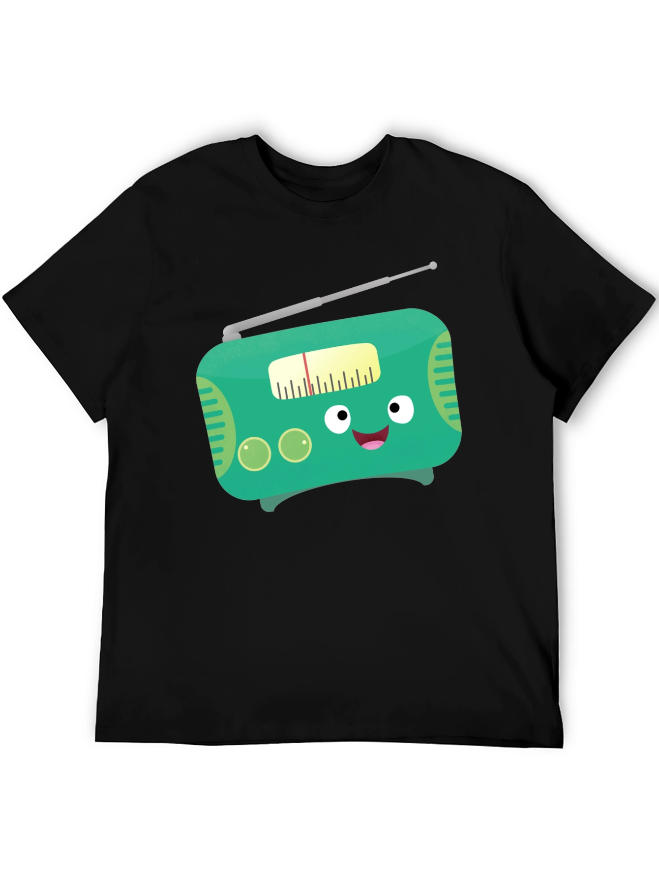 Funny Cartoon Radio Graphic Tee