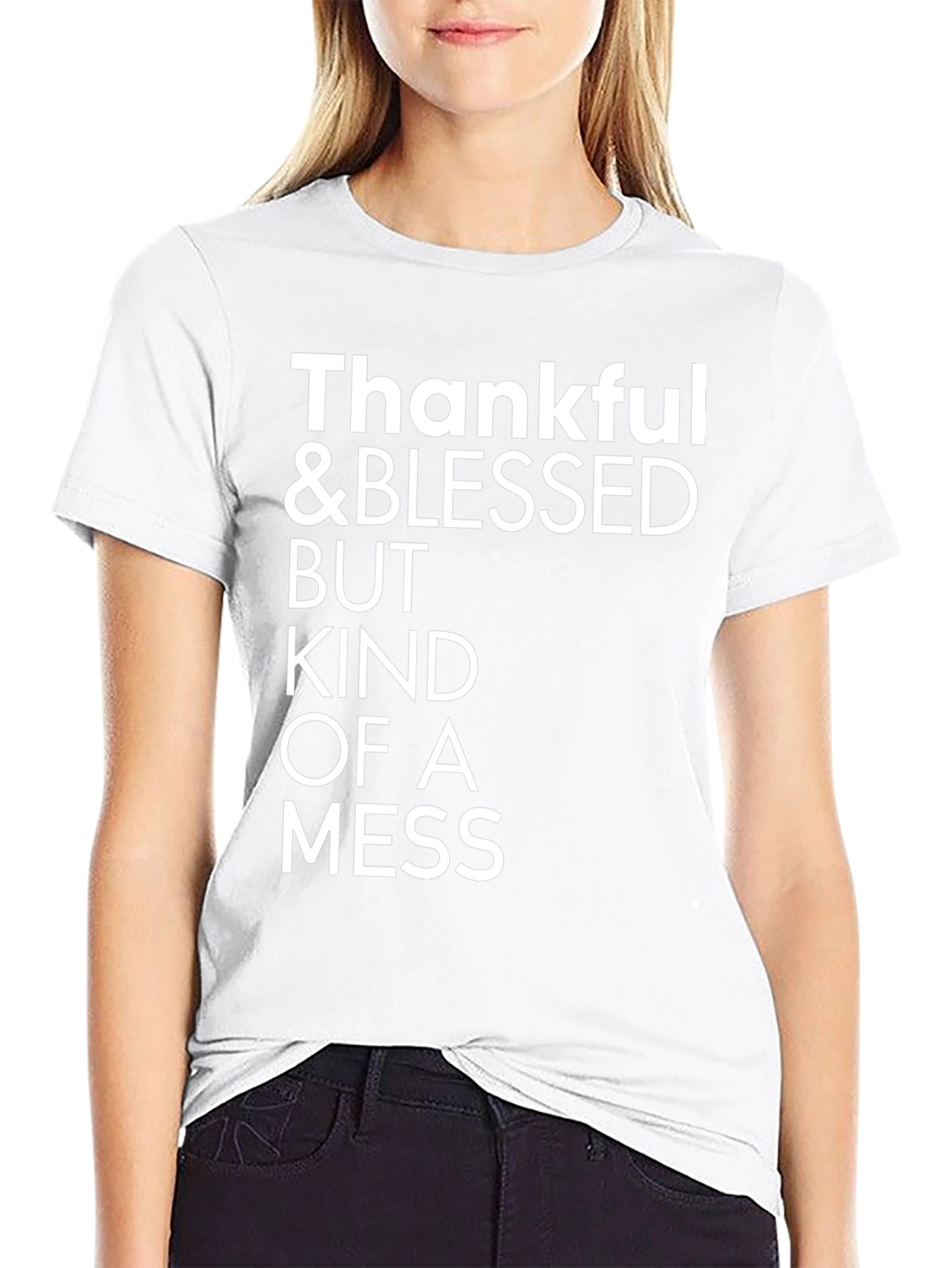 Thankful & Blessed Graphic Tee
