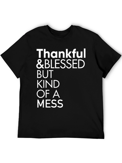Thankful & Blessed Graphic Tee