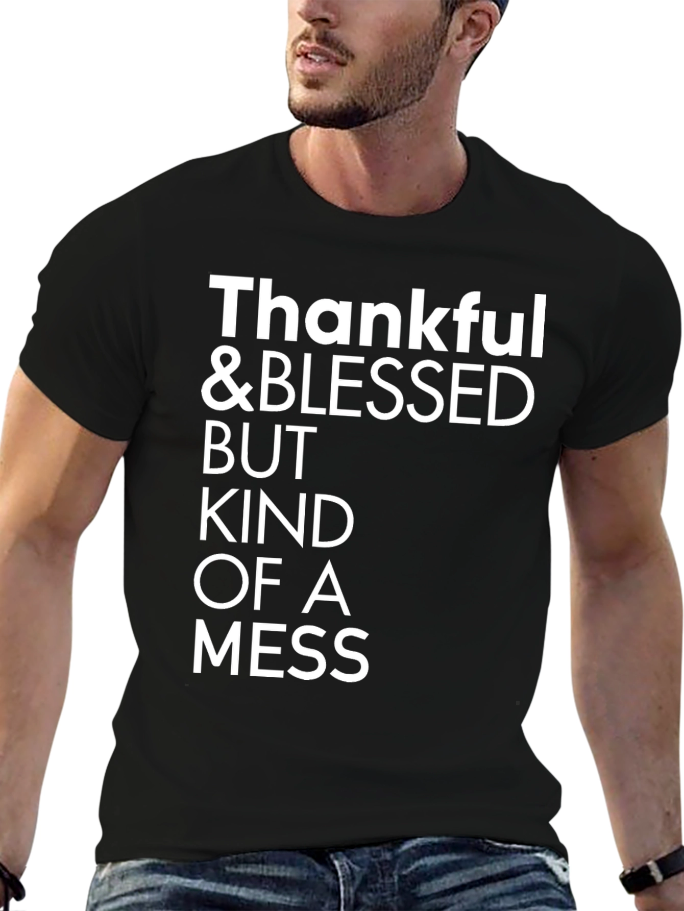 Thankful & Blessed Graphic Tee