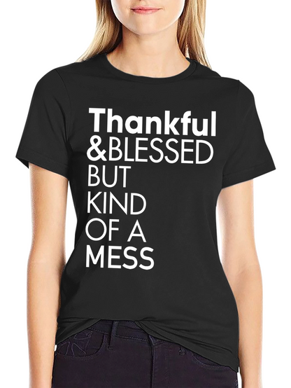 Thankful & Blessed Graphic Tee