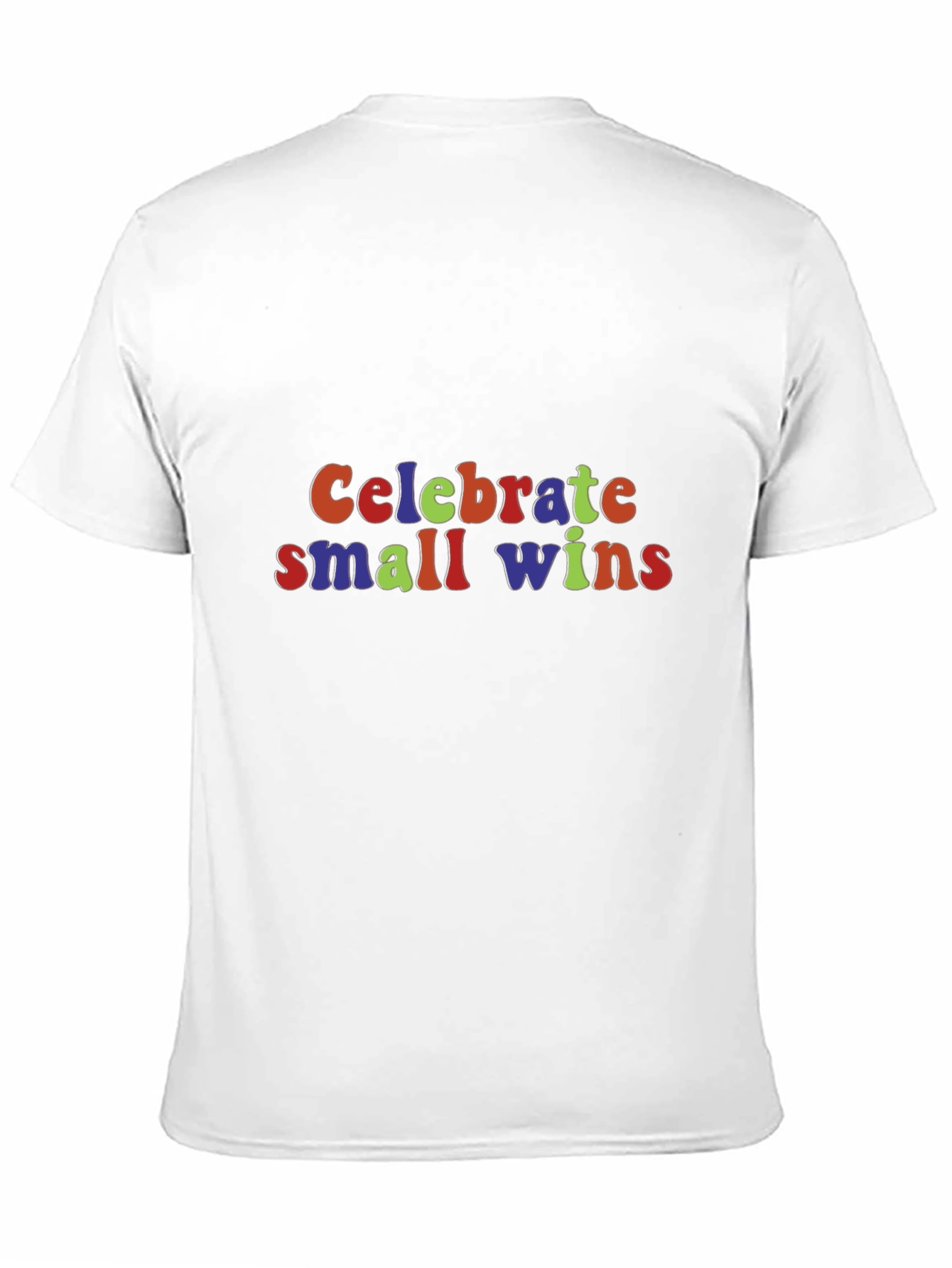 Celebrate Small Wins Graphic Tee - Black