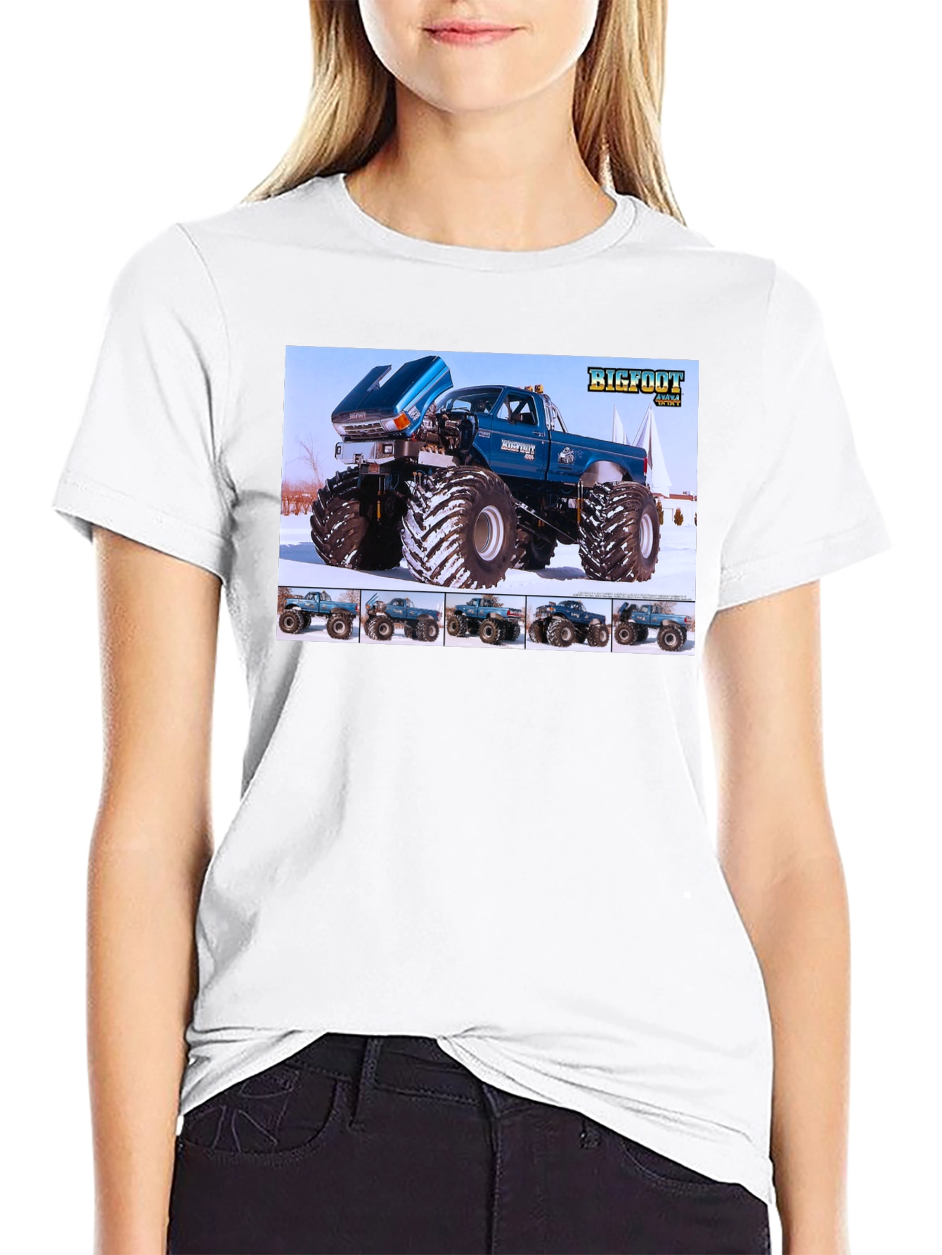 Bigfoot Monster Truck Graphic Tee