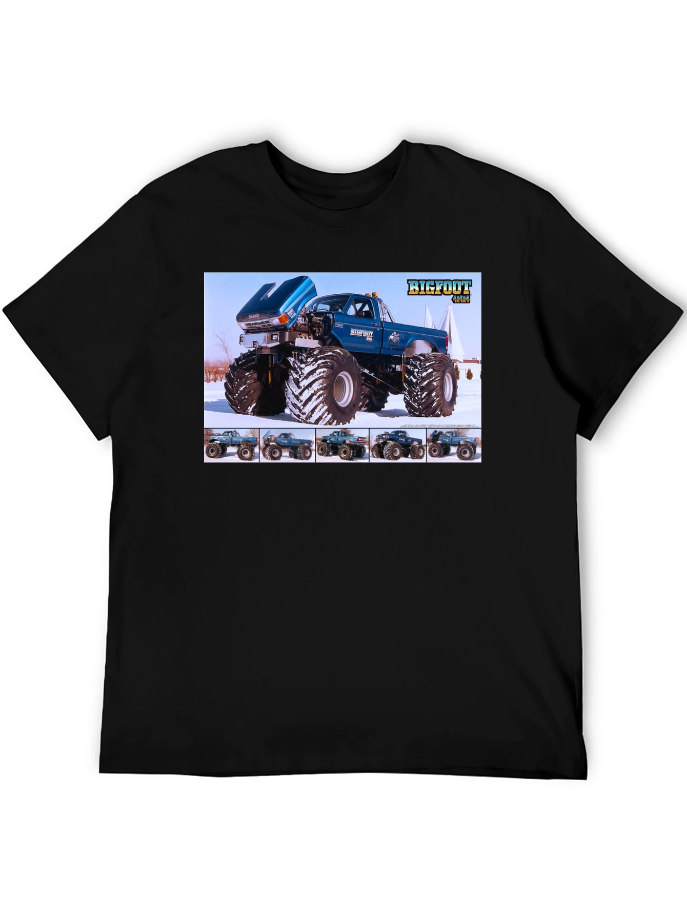 Bigfoot Monster Truck Graphic Tee
