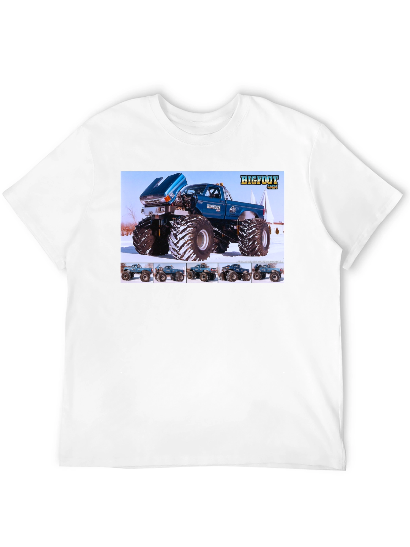 Bigfoot Monster Truck Graphic Tee