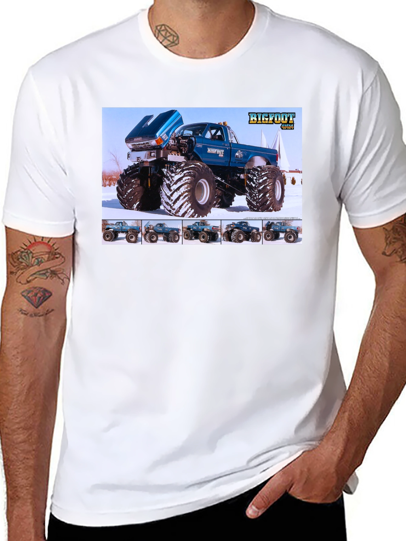 Bigfoot Monster Truck Graphic Tee