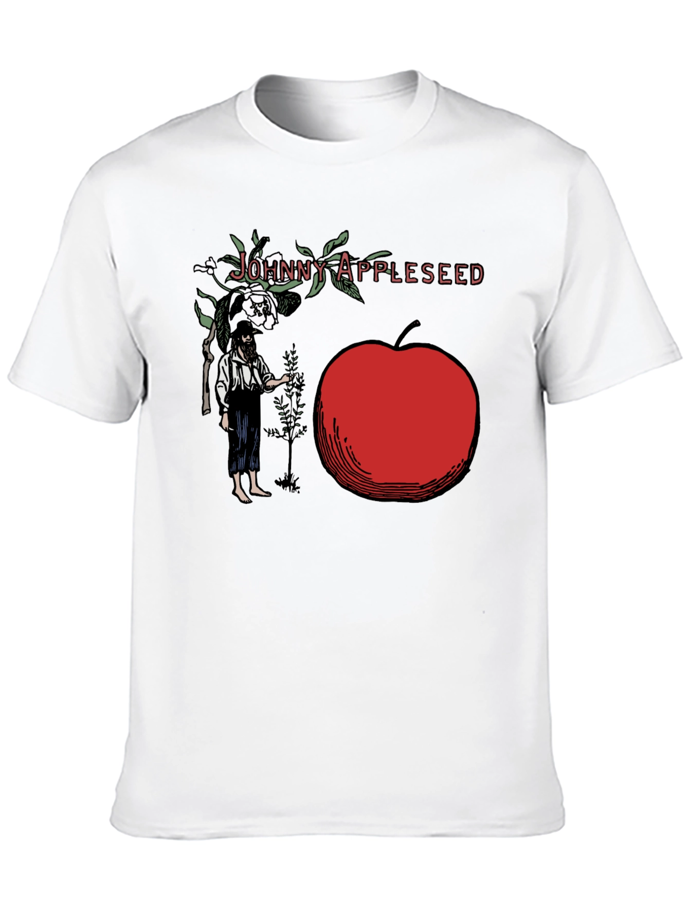 Johnny Appleseed Graphic Tee - Classic Design