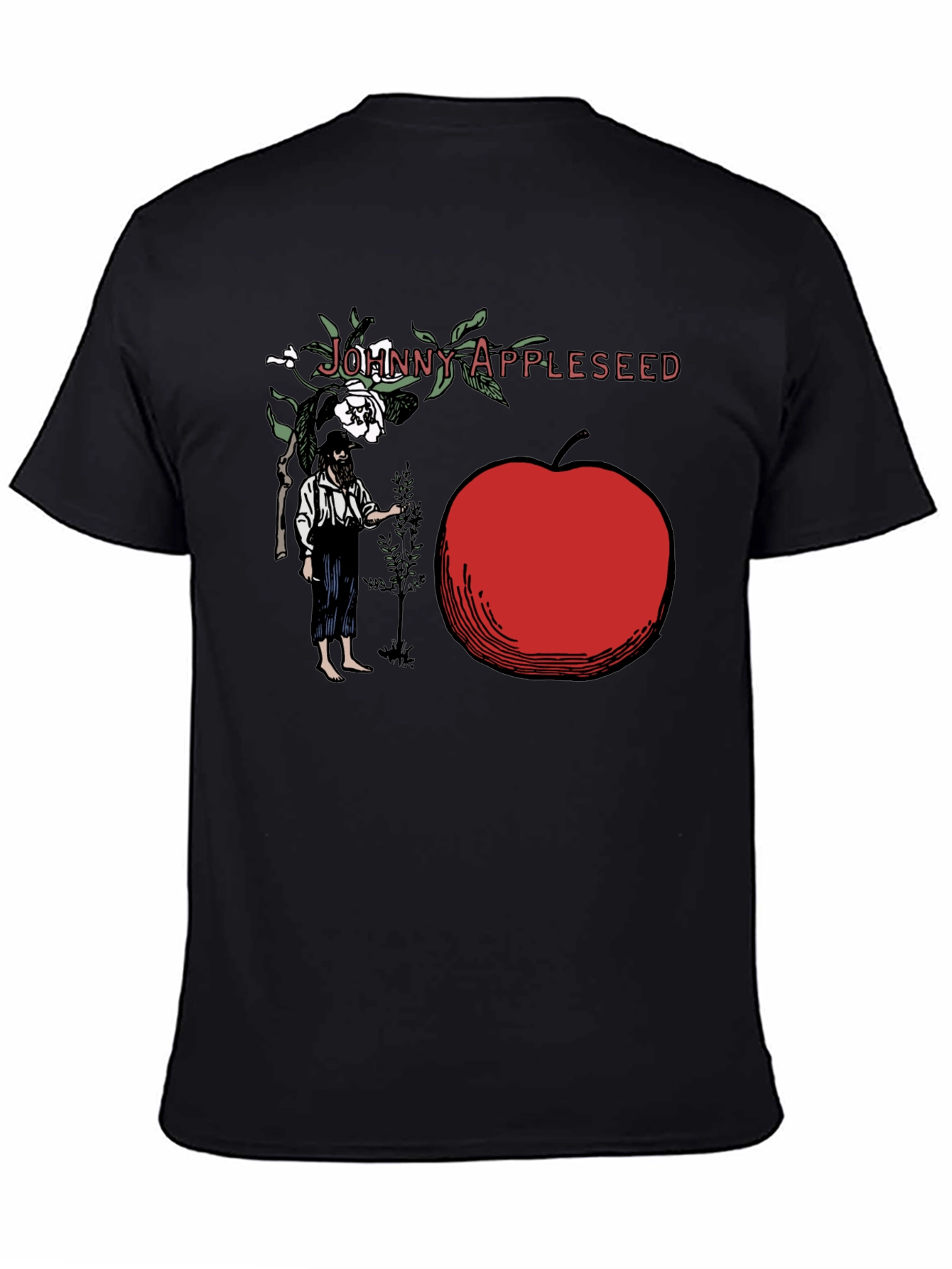 Johnny Appleseed Graphic Tee - Classic Design