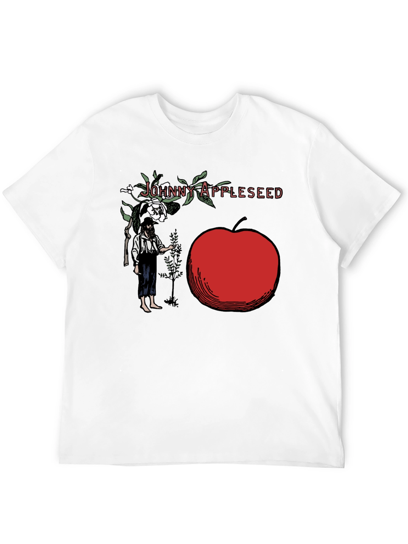 Johnny Appleseed Graphic Tee - Classic Design