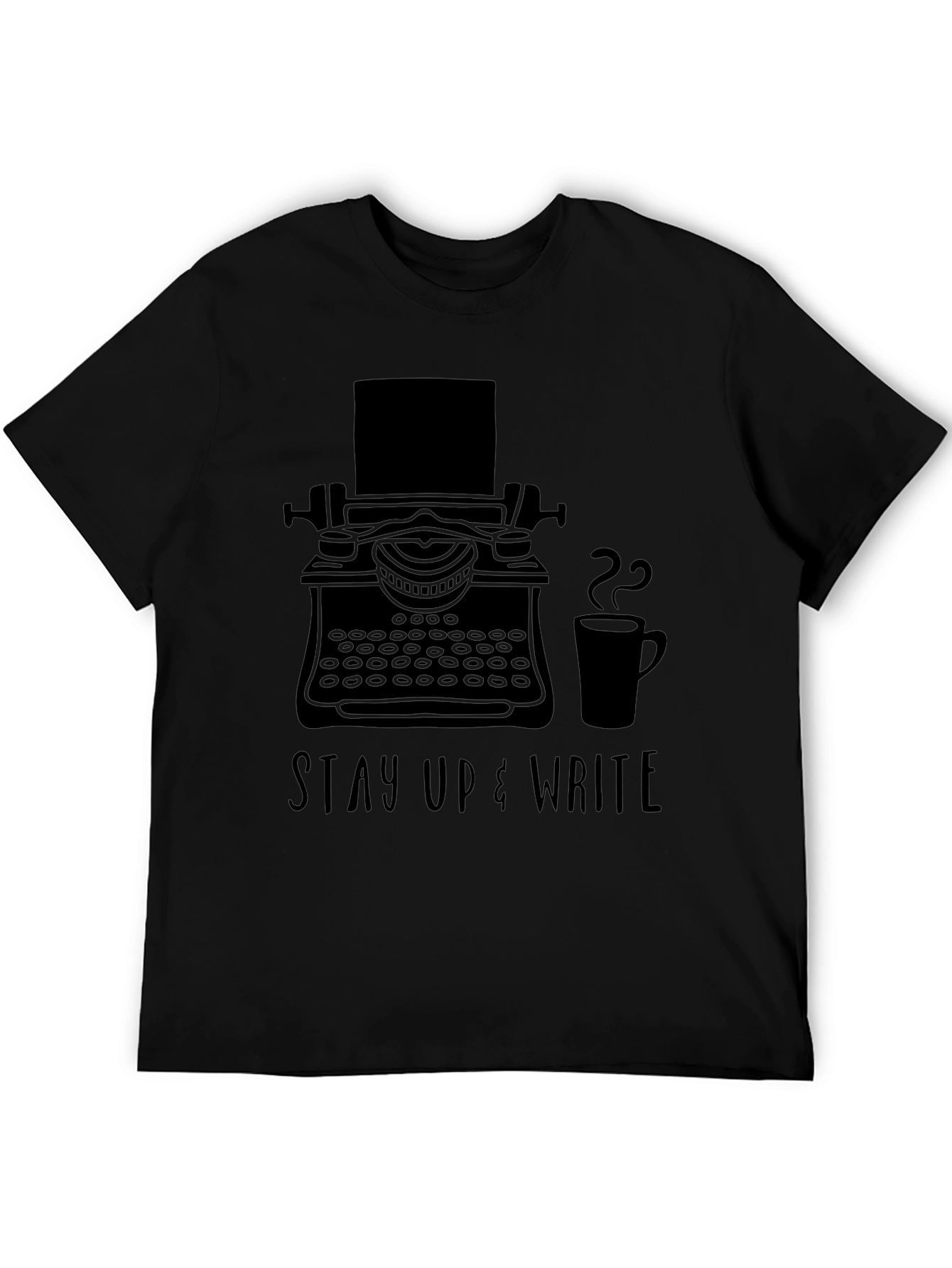 Stay Up & Write T-Shirt - Writers Inspiration Tee