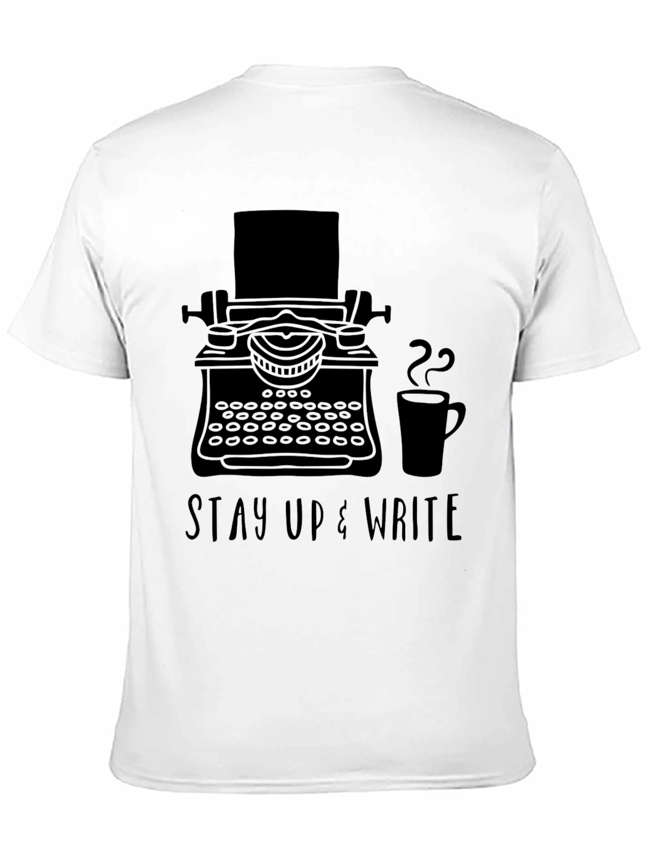 Stay Up & Write T-Shirt - Writers Inspiration Tee