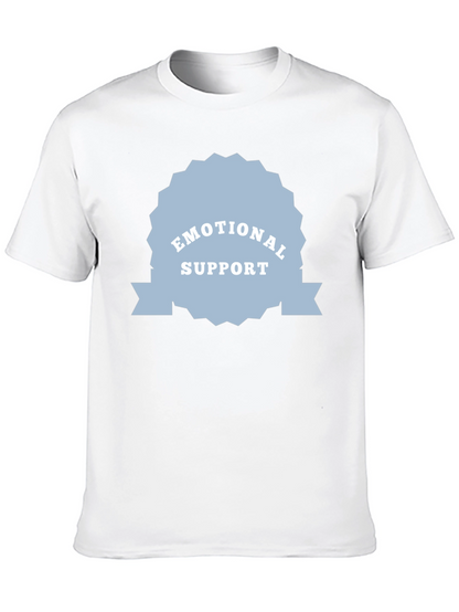 Emotional Support Black Tee