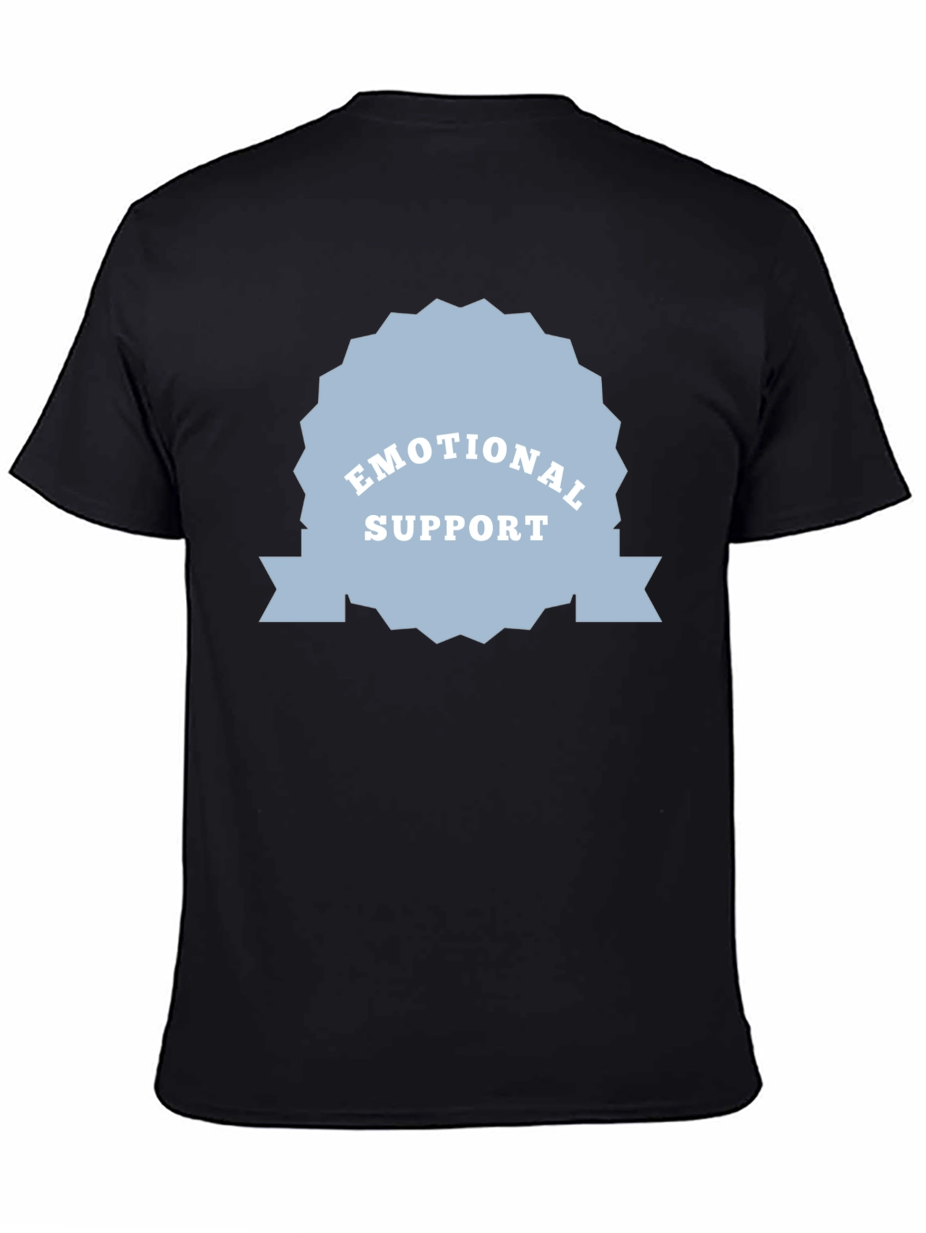Emotional Support Black Tee