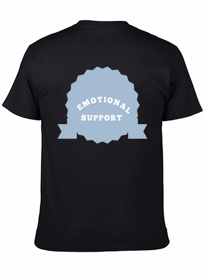 Emotional Support Black Tee