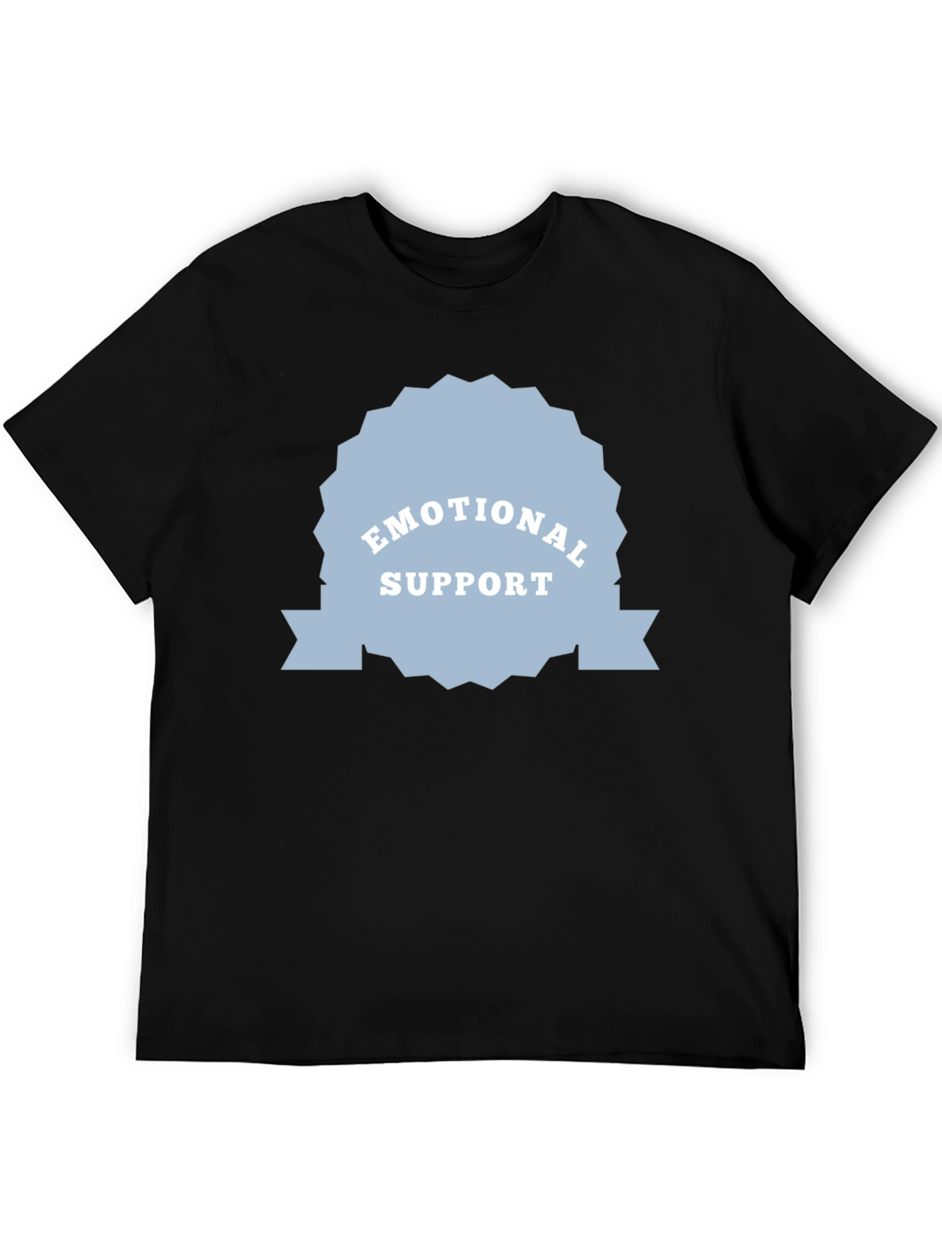 Emotional Support Black Tee