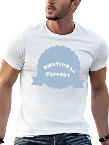 Emotional Support Black Tee