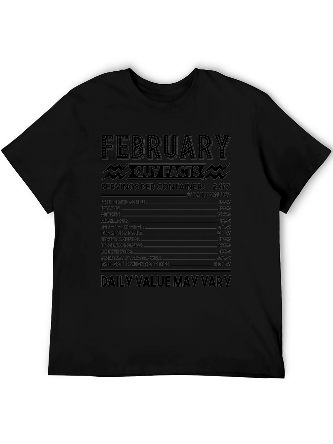 February Guy Facts T-Shirt