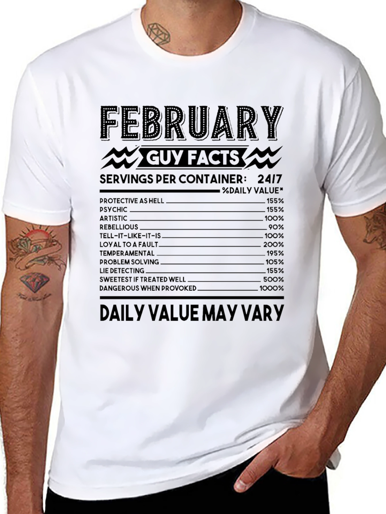 February Guy Facts T-Shirt
