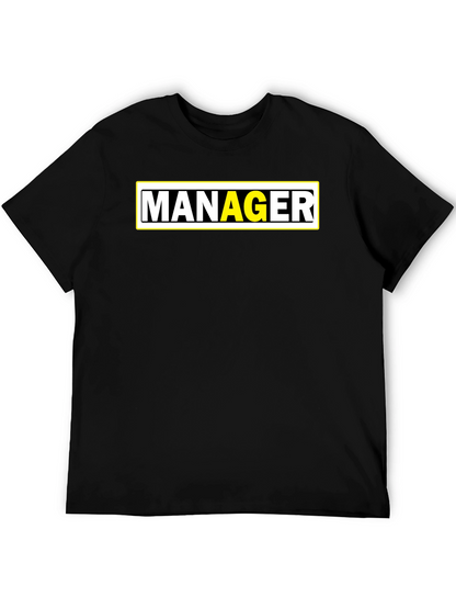 Manager T-Shirt - Bold Professional Statement
