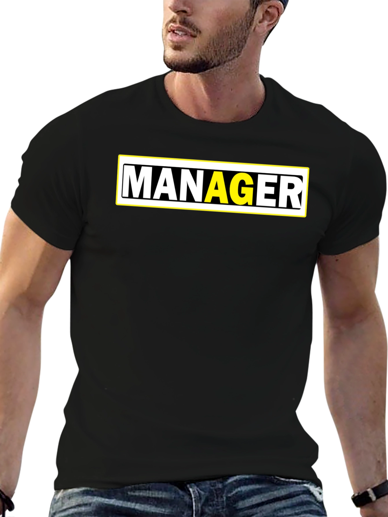 Manager T-Shirt - Bold Professional Statement