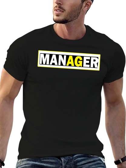 Manager T-Shirt - Bold Professional Statement