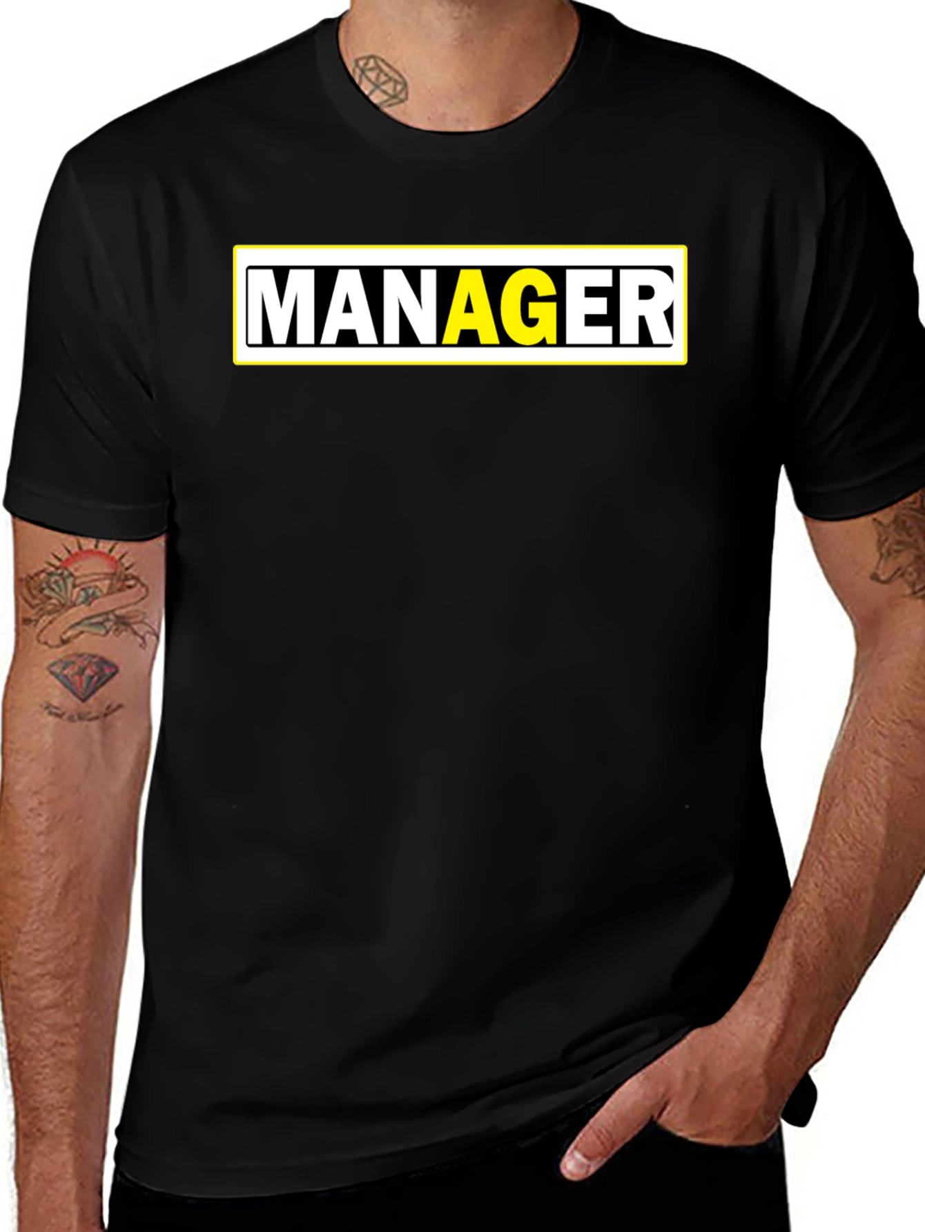 Manager T-Shirt - Bold Professional Statement