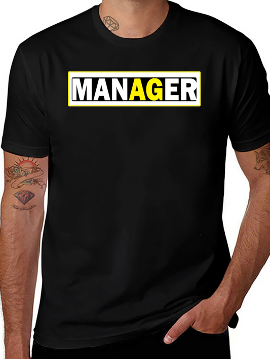 Manager T-Shirt - Bold Professional Statement