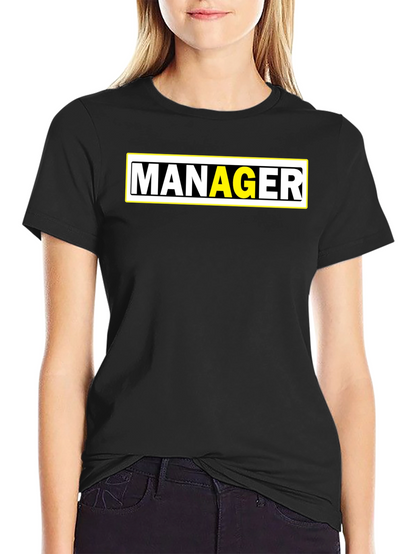 Manager T-Shirt - Bold Professional Statement