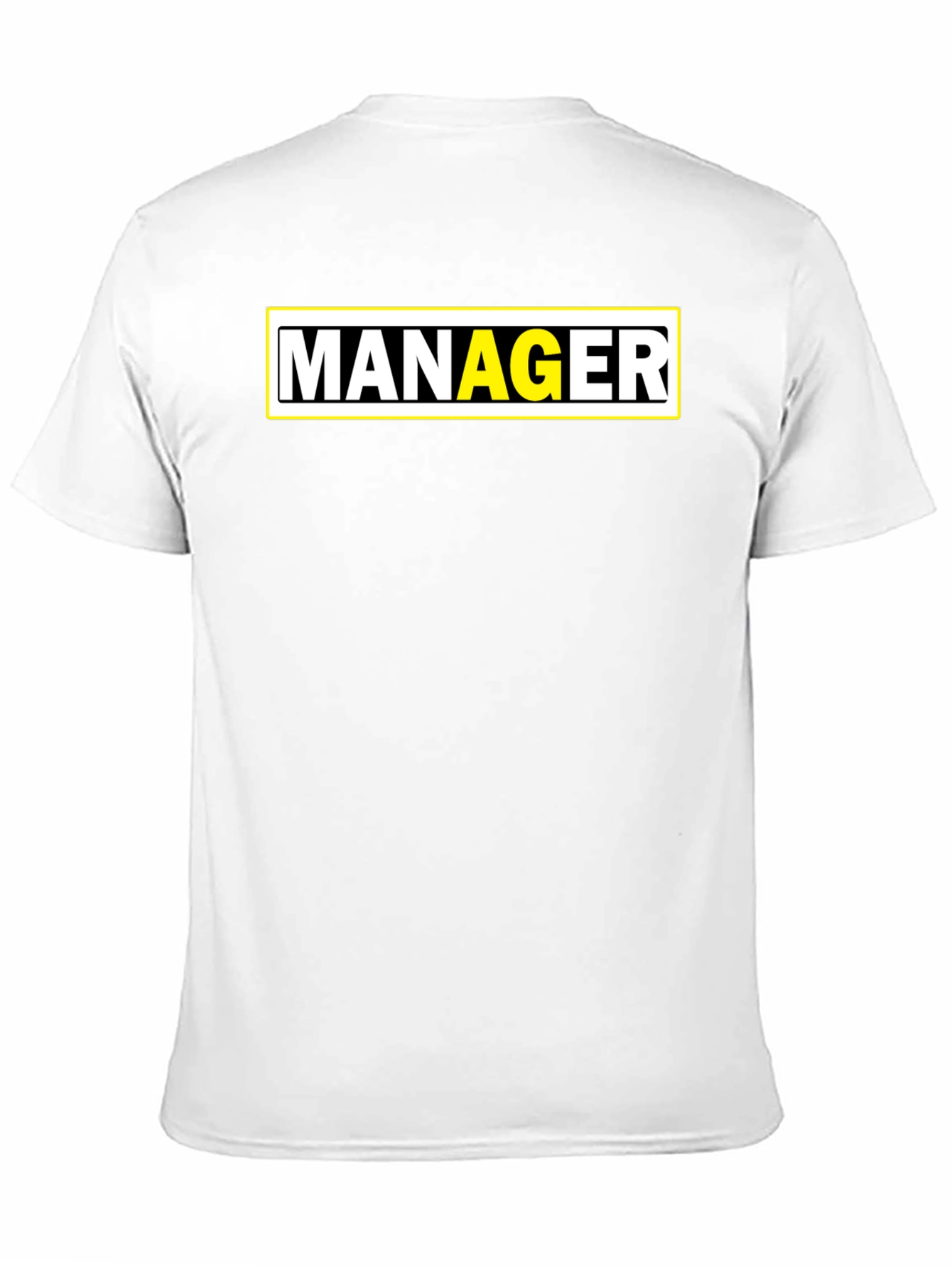 Manager T-Shirt - Bold Professional Statement
