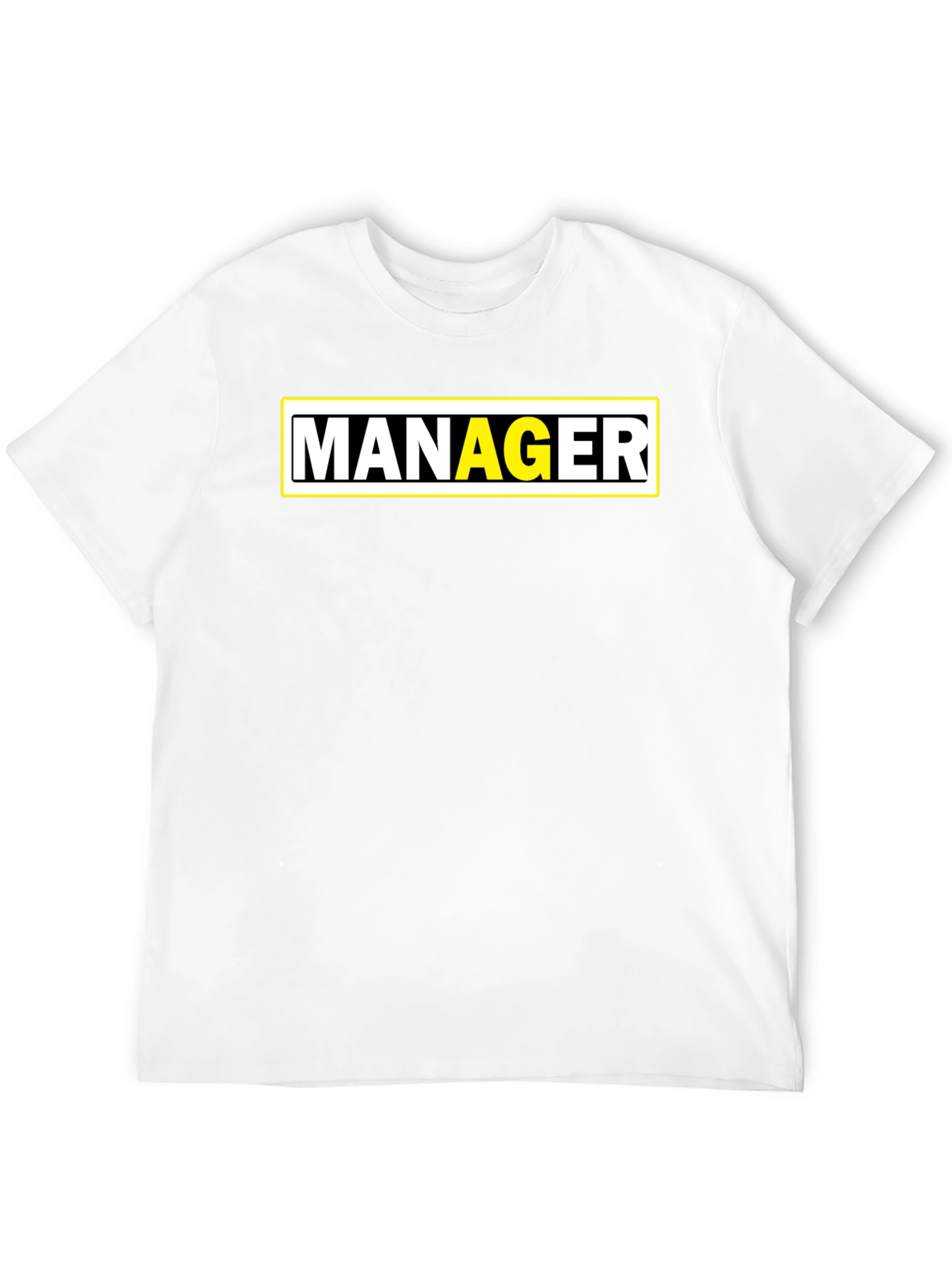 Manager T-Shirt - Bold Professional Statement