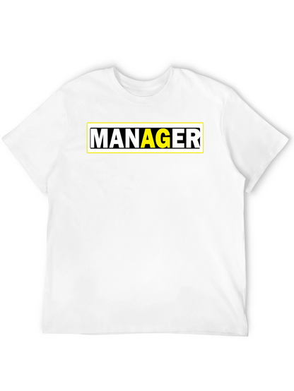 Manager T-Shirt - Bold Professional Statement