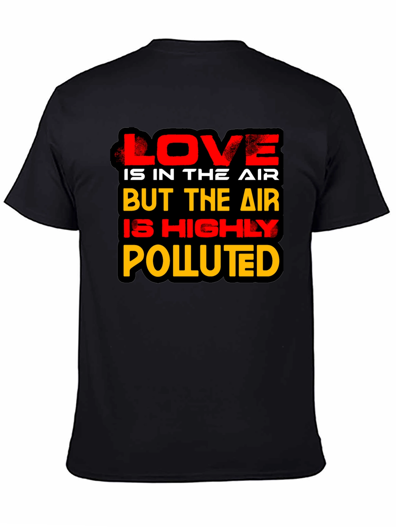 Love is in the Air Novelty Graphic T-Shirt