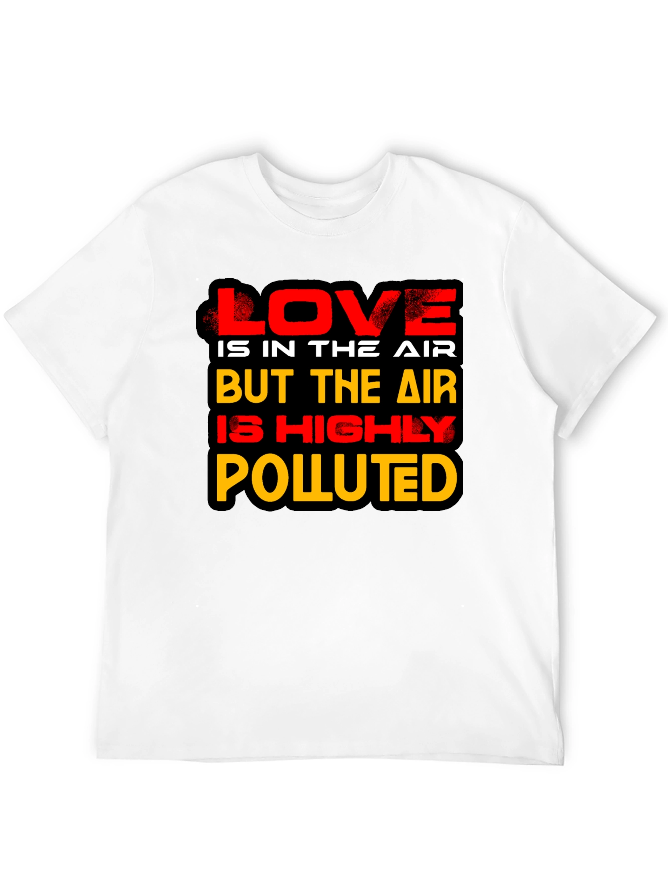 Love is in the Air Novelty Graphic T-Shirt
