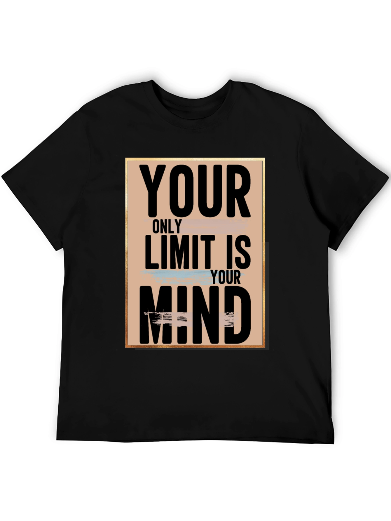 Motivational Mind T-Shirt - Black