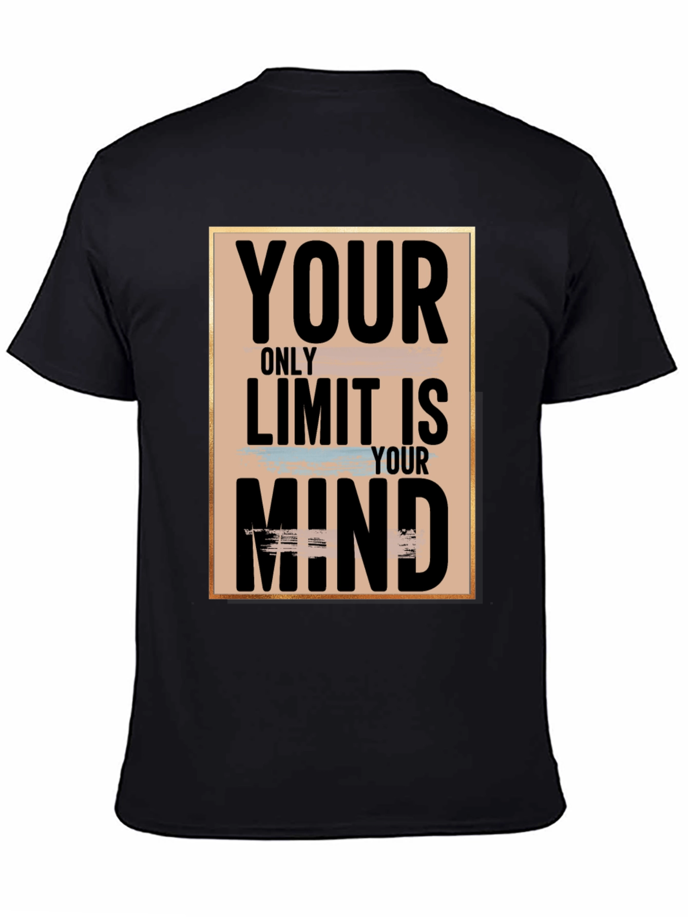 Motivational Mind T-Shirt - Black