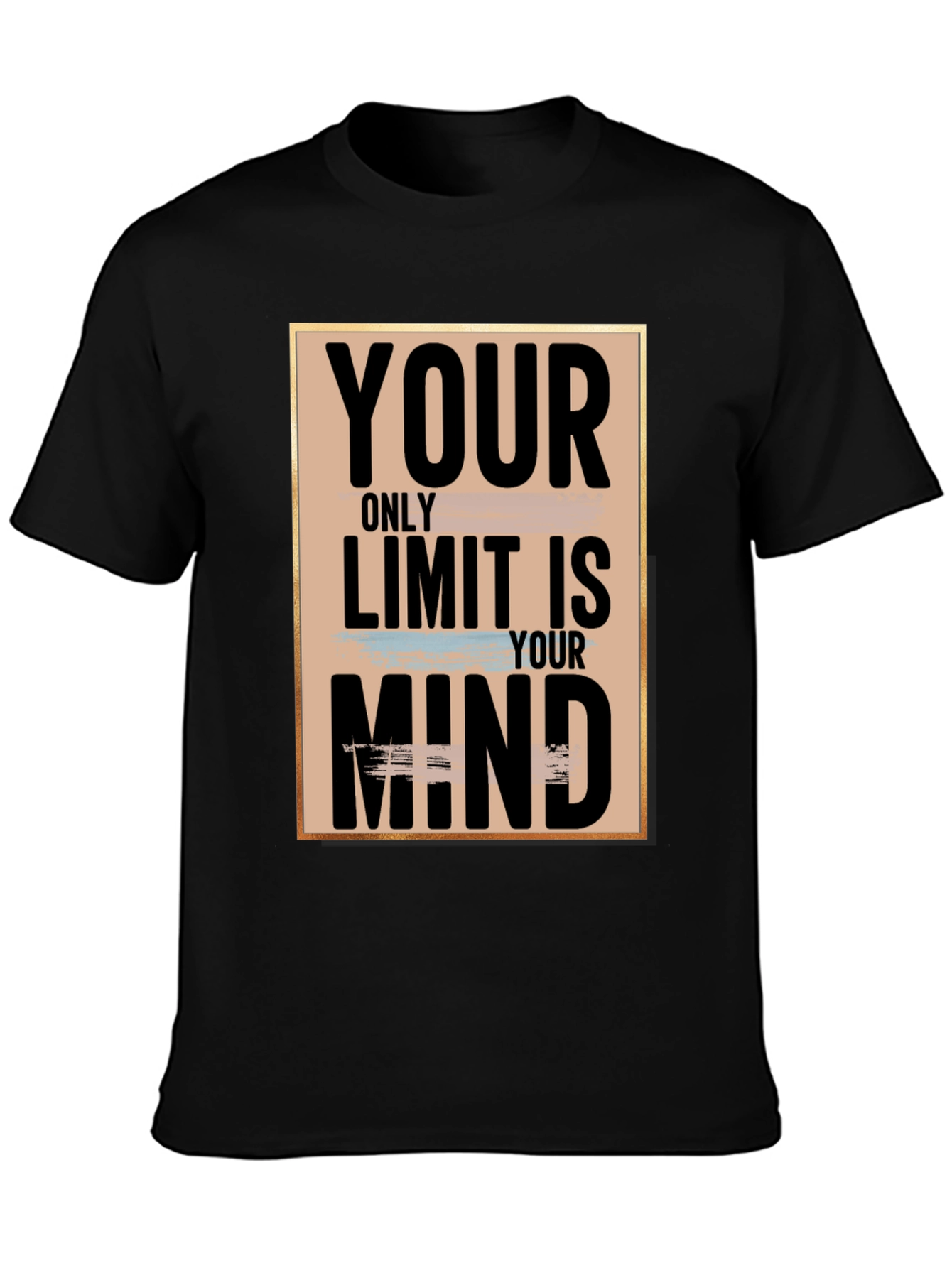 Motivational Mind T-Shirt - Black