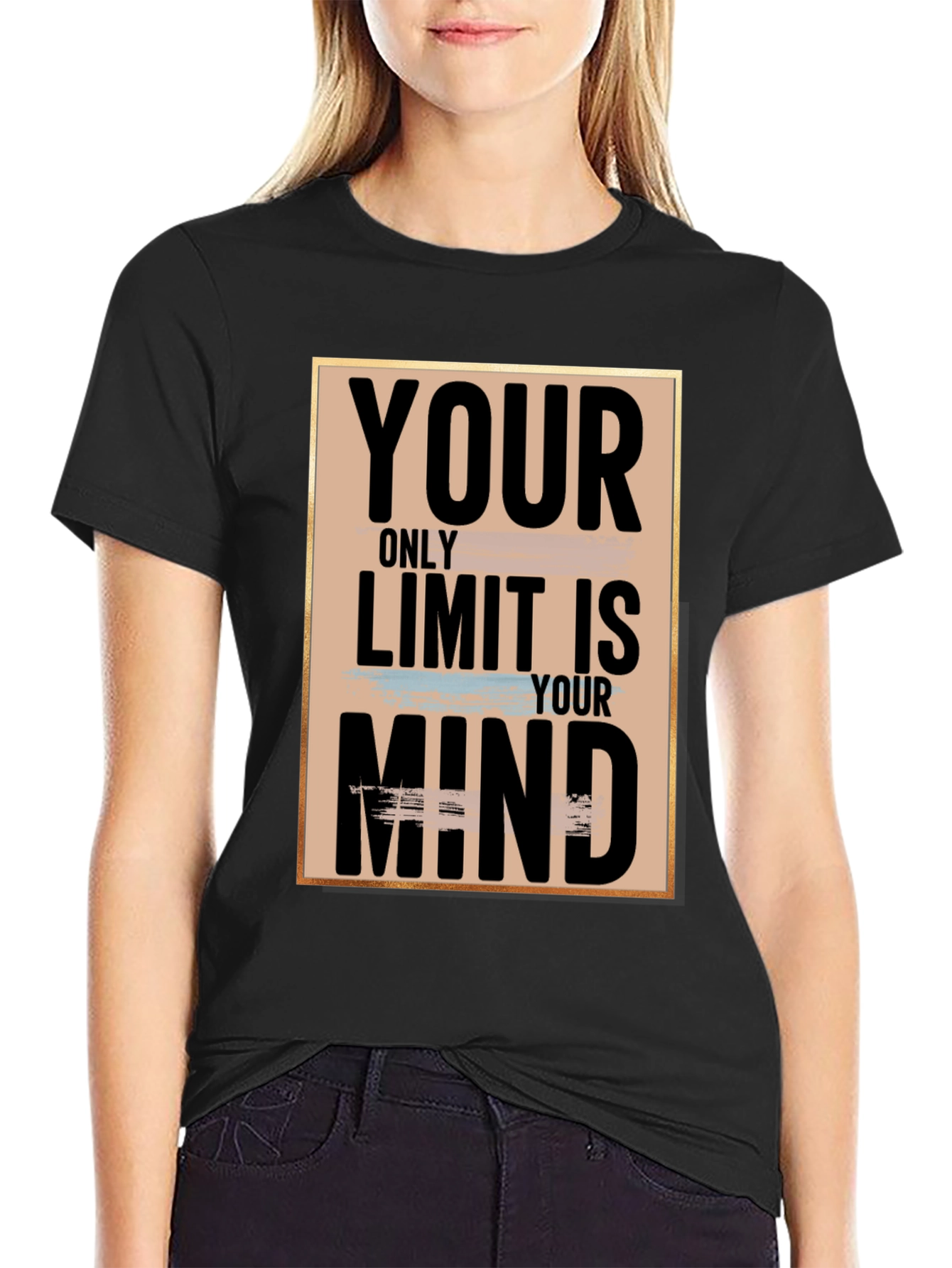 Motivational Mind T-Shirt - Black