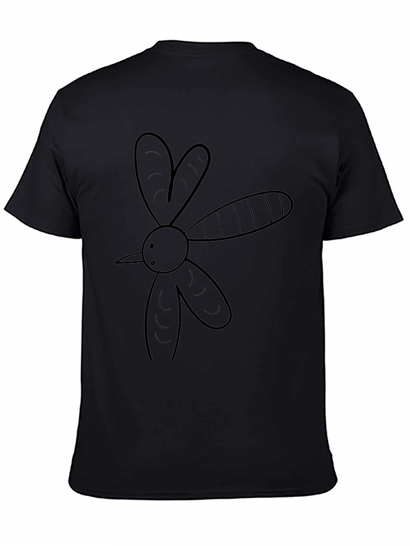 Mosquito Graphic Tee - Black