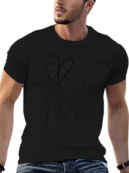 Mosquito Graphic Tee - Black