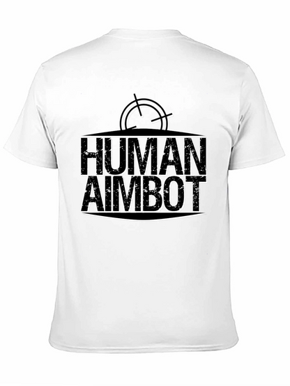 Human Aimbot T-Shirt Funny Gamer Tee