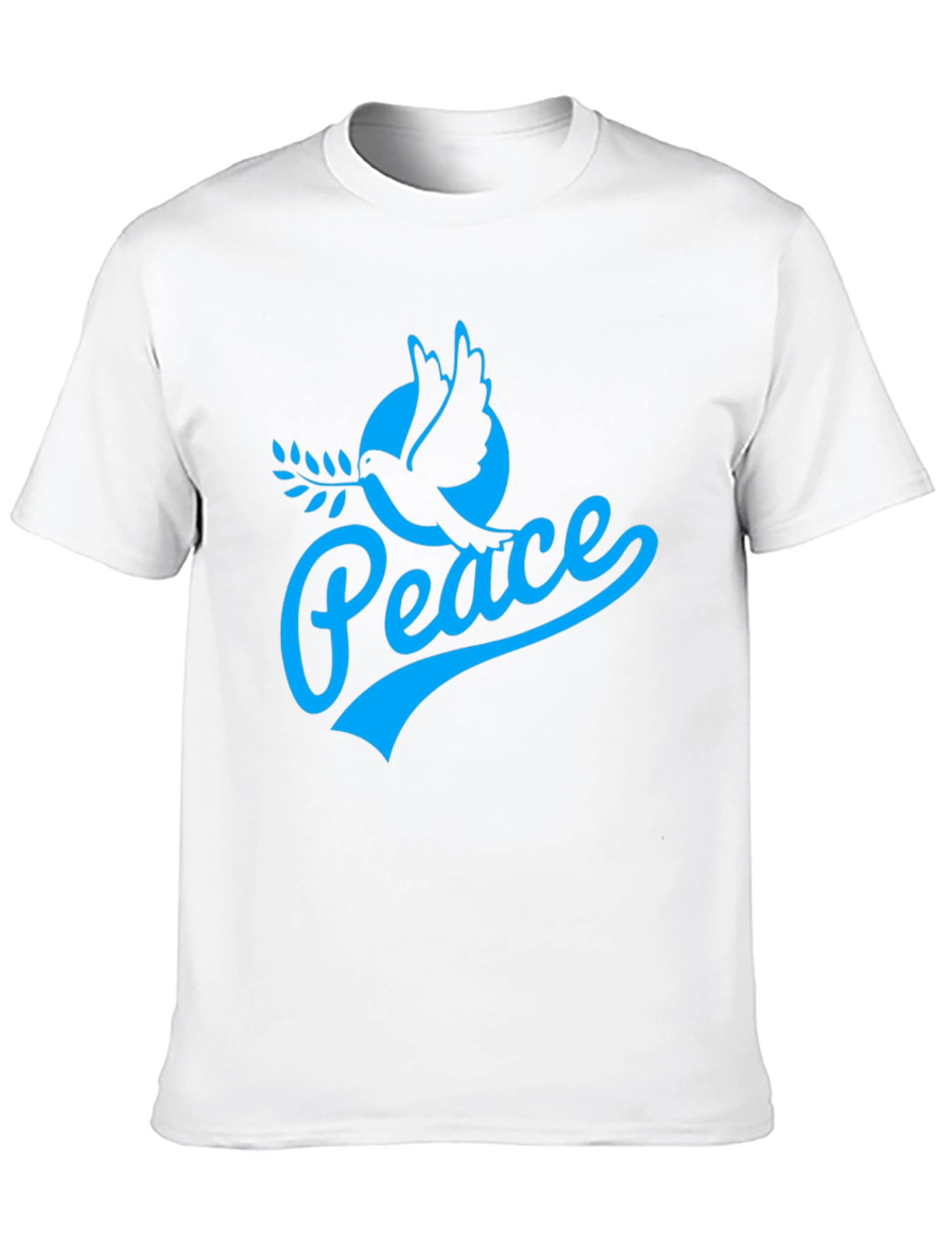 Peace Dove Graphic T-Shirt - Black