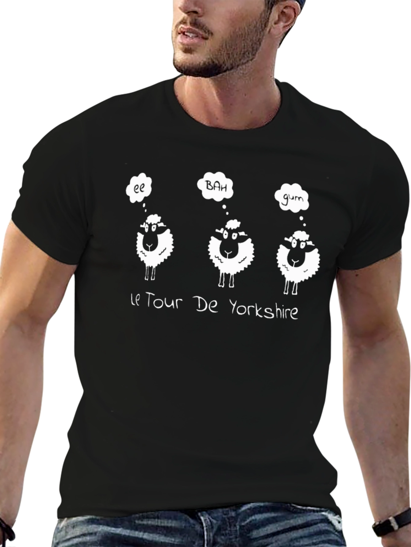 Le Tour De Yorkshire Sheep Graphic T-Shirt