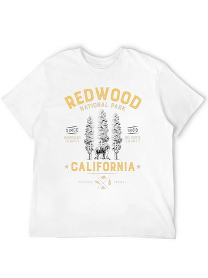Redwood National Park Black T-Shirt