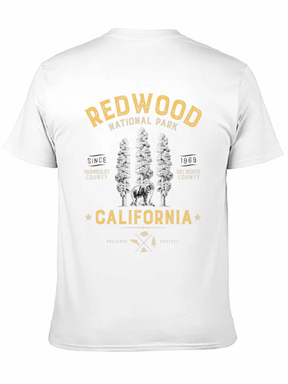 Redwood National Park Black T-Shirt