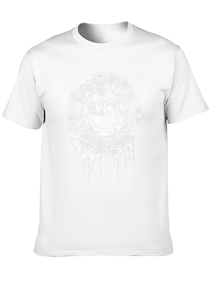 Save The Vinyl Graphic T-Shirt - Black