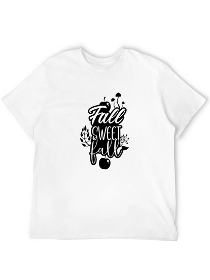 Fall Sweet Fall Black Graphic Tee