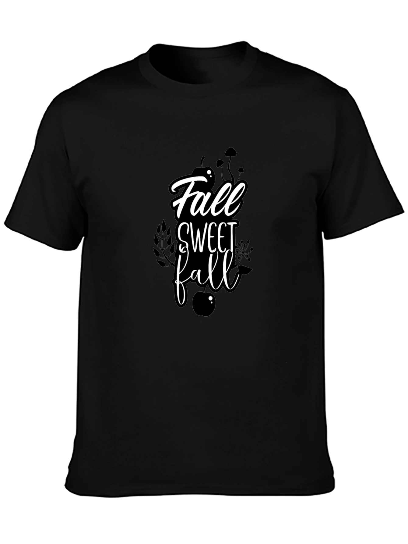 Fall Sweet Fall Black Graphic Tee