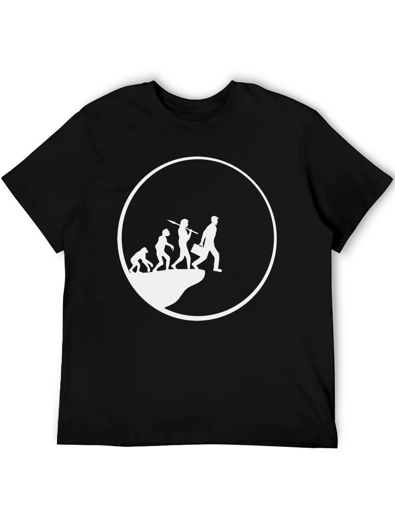 Evolution of Man T-Shirt - Black