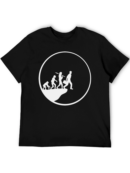 Evolution of Man T-Shirt - Black