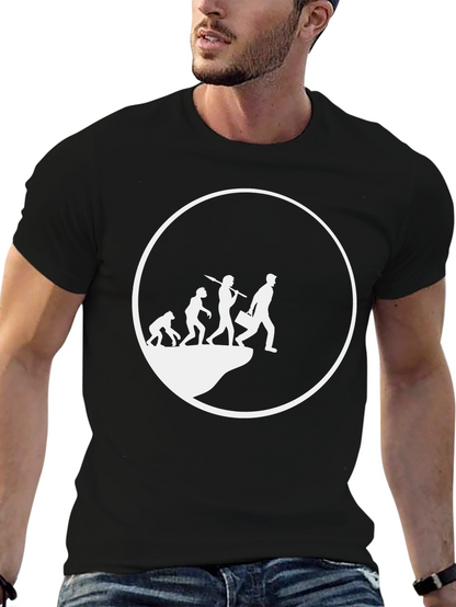 Evolution of Man T-Shirt - Black
